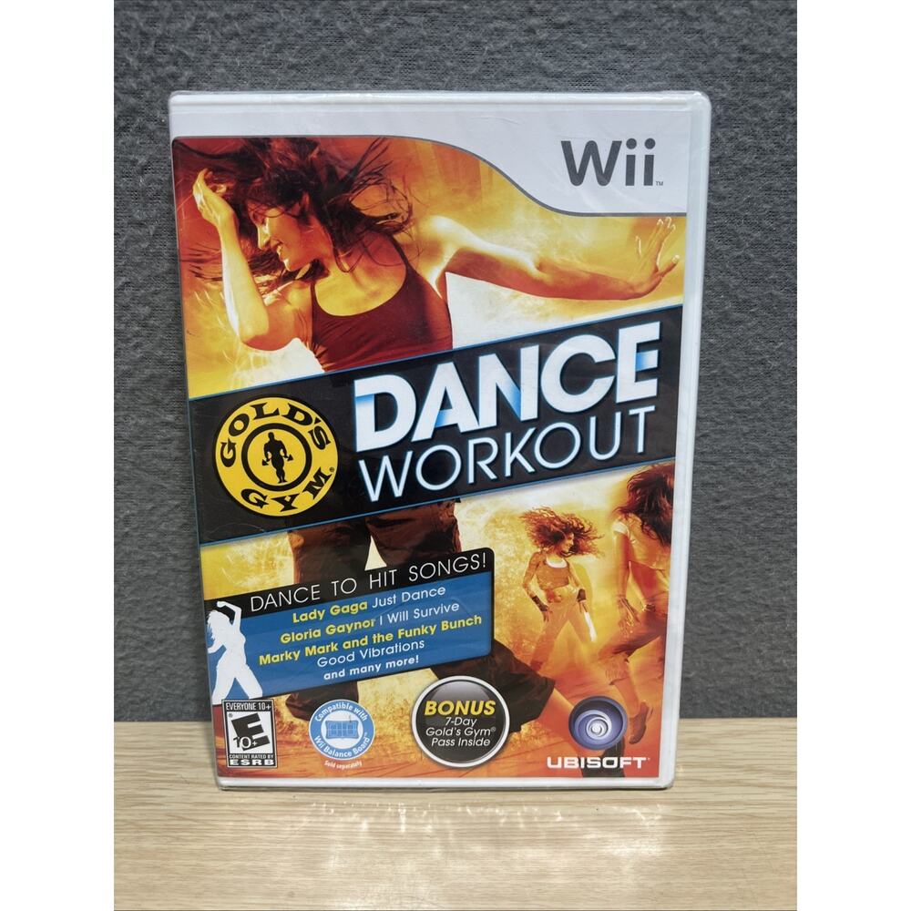 Gold's Gym Dance Workout (Nintendo Wii, 2010) New Sealed